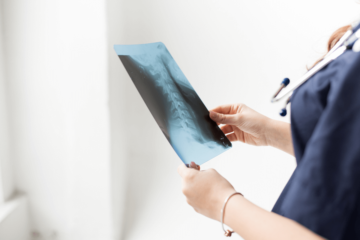 neurosurgeon smiling to patient